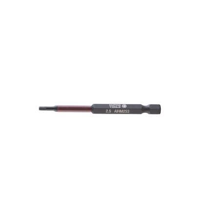 2.5MM METRIC HEX POWER BIT, 3"