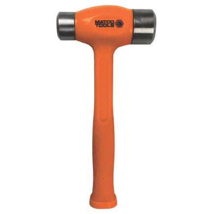 30 OZ. DEAD BLOW STEEL FACE FLAT HAMMER ORANGE