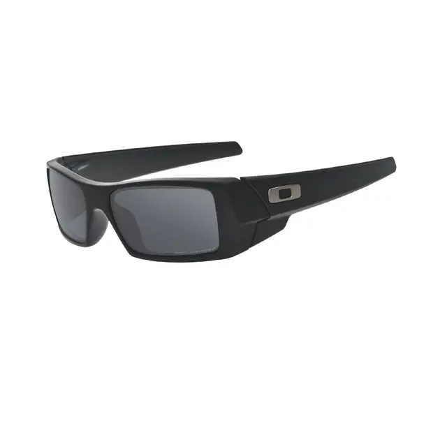 GASCAN® MATTE BLACK WITH BLACK IRIDIUM POLARIZED LENSES