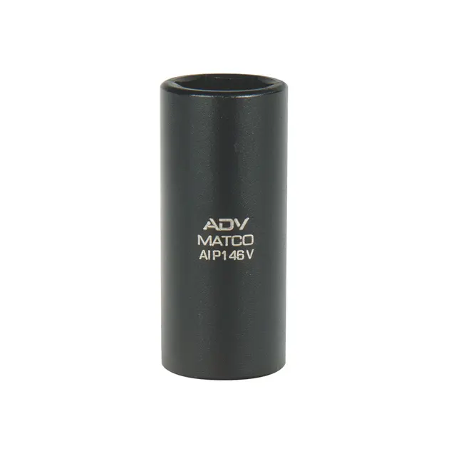 1/4" DRIVE 7/16" SAE 6 POINT MID-LENGTH IMPACT SOCKET