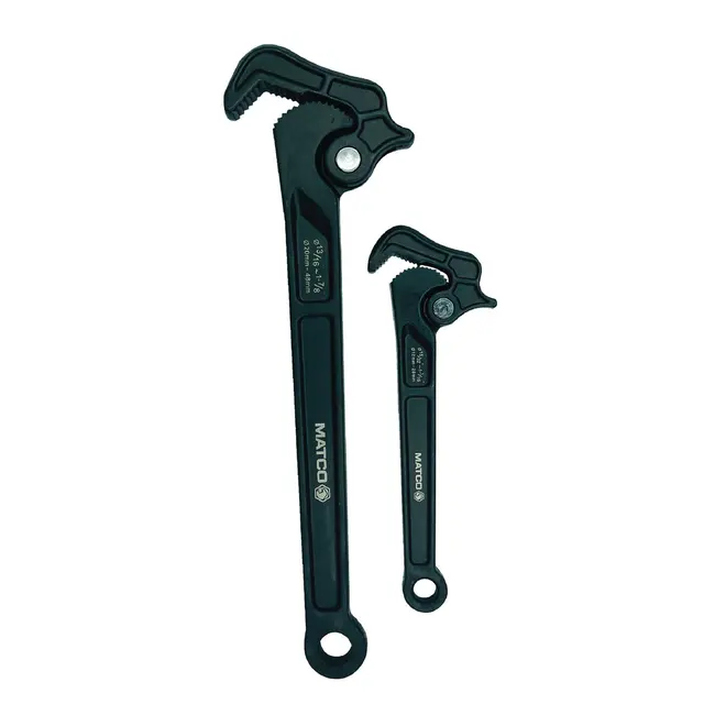 2 PIECE SPRING LOADED HEAVY-DUTY WRENCH SET