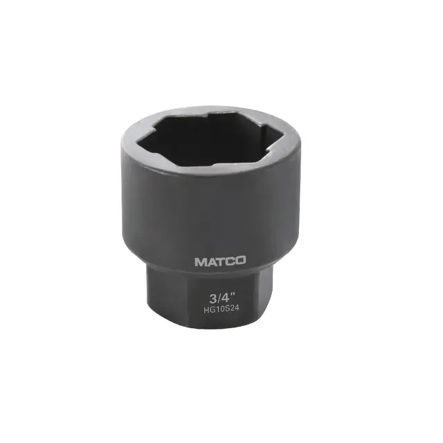 3/4" 3/8” DRIVE HEX GRIP IMPACT SOCKET