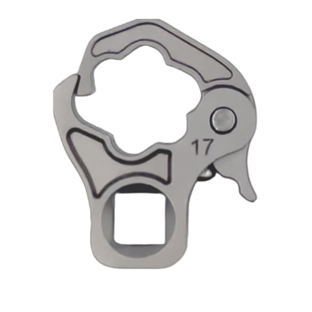 3/8" DRIVE 17MM RATCHETING FLARE WRENCH