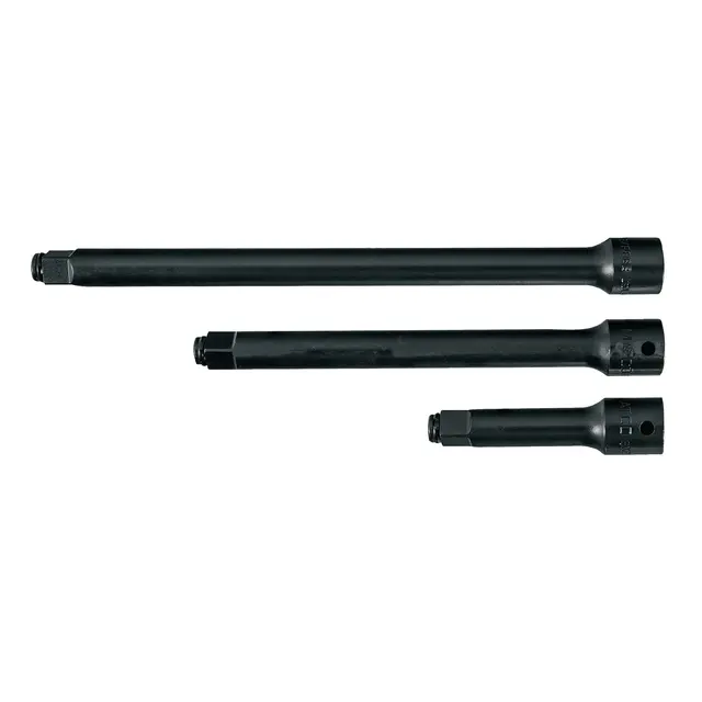 3 PIECE 3/8" DRIVE STANDARD EXTENSION IMPACT SET