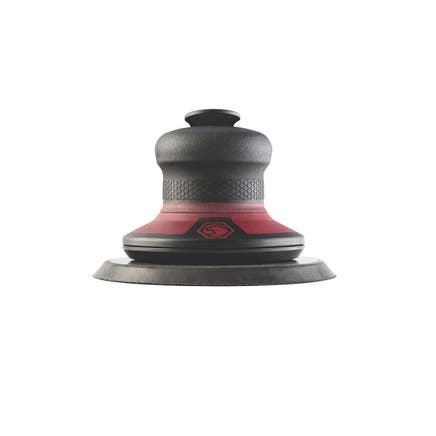 3/16" RANDOM ORBITAL PNEUMATIC LOW NOISE 6" PALM SANDER - BURGUNDY