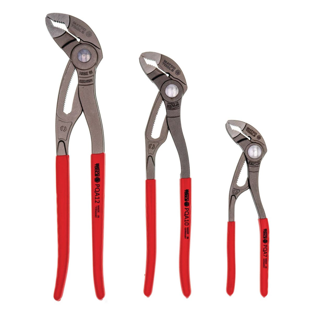 KNIPEX 3 PIECE QUICK ADJUST PUMP PLIERS SET SP3QA Matco Tools