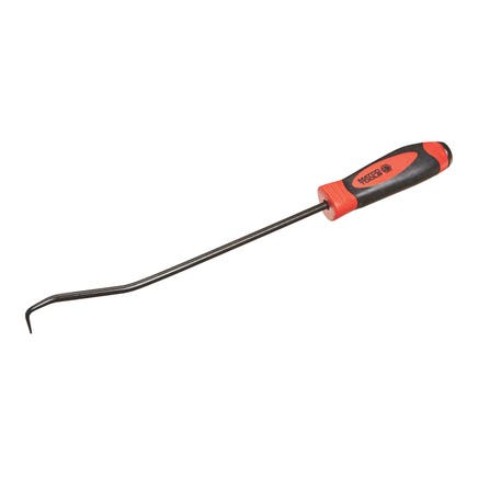 90 DEGREE LONG ANGLED HOOK, RED