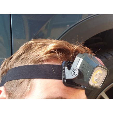 PRO-CHARGE 400 LUMENS WIRELESS RECHARGEABLE HEADLAMP