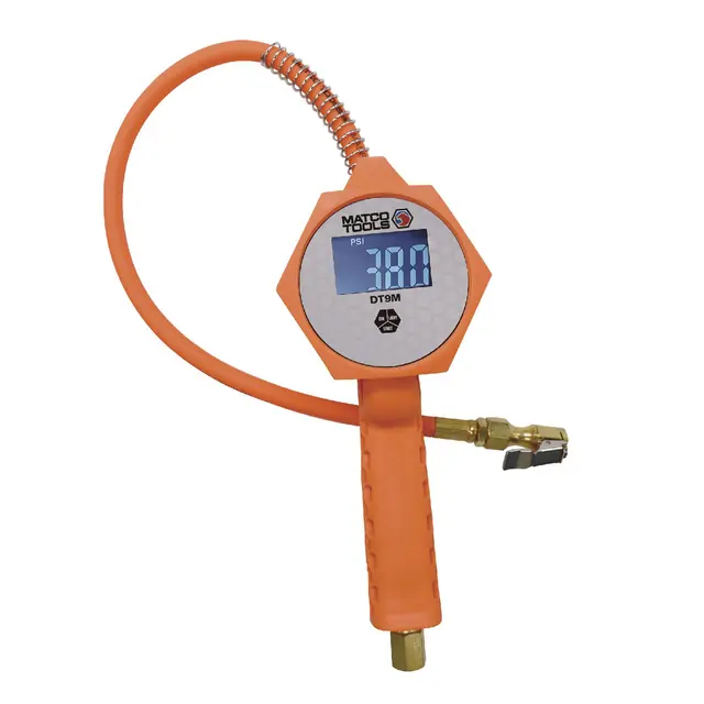 RECHARGEABLE DIGITAL TIRE INFLATOR - ORANGE