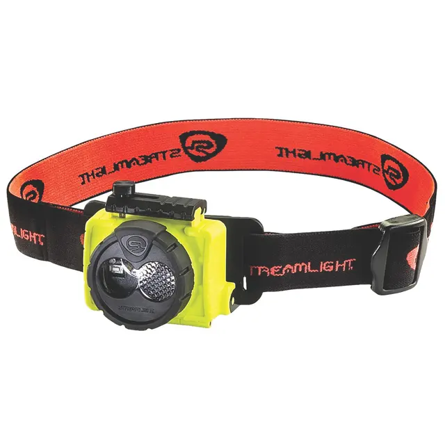DOUBLE CLUTCH USB RECHARGEABLE HEADLAMP - YELLOW