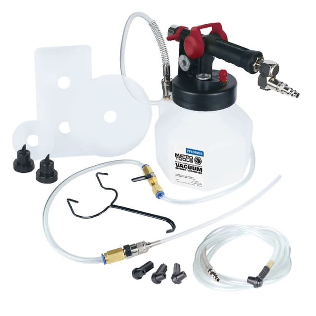 FLUID DISPENSER/EVACUATOR BRAKE BLEEDER