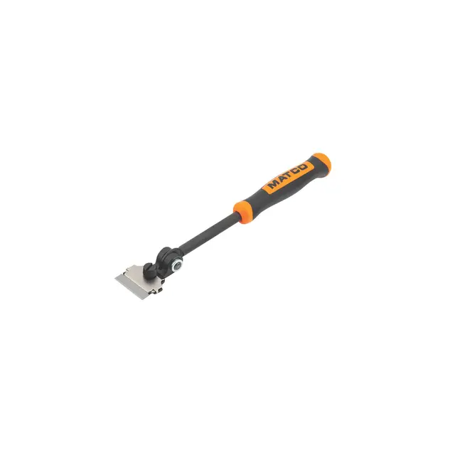 INDEXING RAZOR SCRAPER WITH 10 BLADES - ORANGE