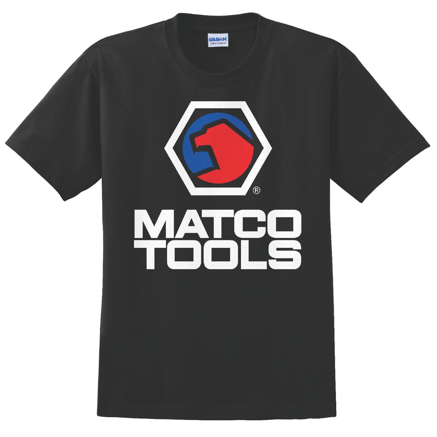 MEN'S BLACK TEAM SHOP T-SHIRT WITH ICONIC MATCO LOGO - M