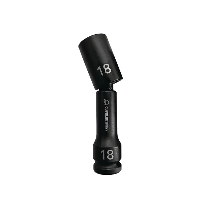 1/2" DRIVE 18MM 12 POINT PINLESS HEAVY DUTY UNIVERSAL DRIVE LINE IMPACT SOCKET
