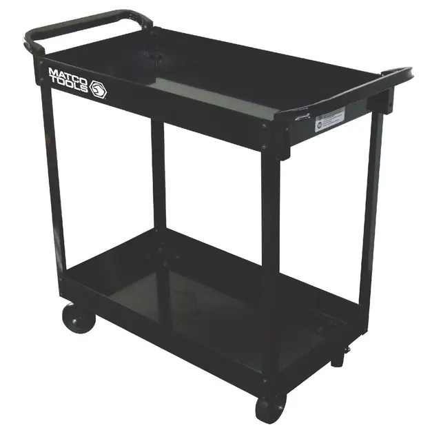 38” x 16” CART0D SERVICE CART (BLACK)