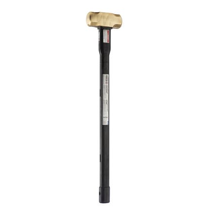 6 LB. BRASS HEAD HAMMER, 30"