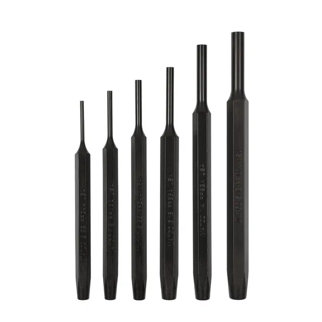 6 PIECE PIN PUNCH SET