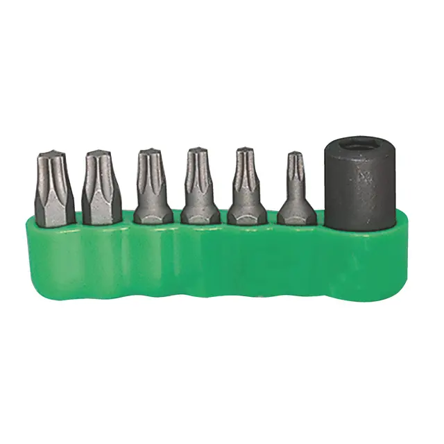 1/4" DRIVE 7 PIECE QUIKBIT TORX BIT DRIVER SET