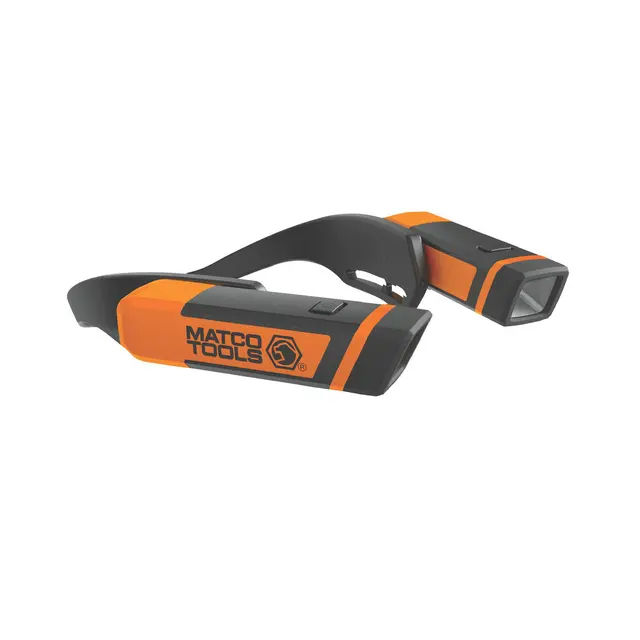 600 LUMEN RECHARGEABLE NECK LIGHT - ORANGE