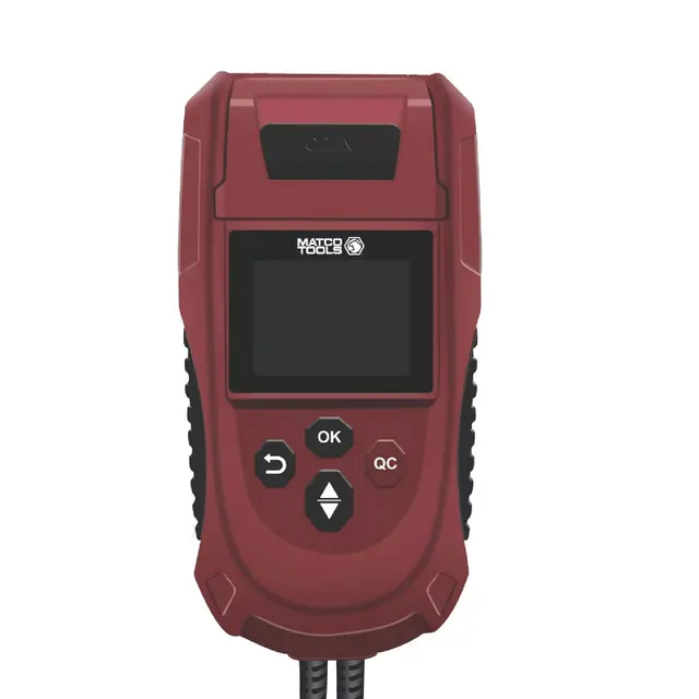 DIGITAL BATTERY TESTER WITH PRINTER
