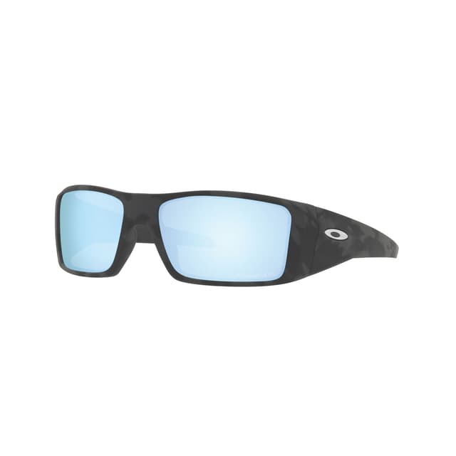 HELIOSTAT MATTE BLACK CAMO WITH DEEP WATER PRIZM™ POLARIZED LENSES