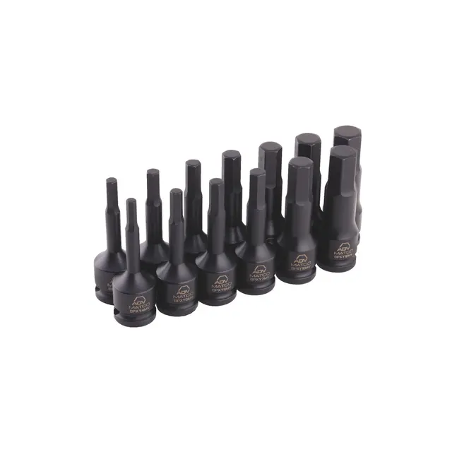 13 PIECE 3/8" DRIVE ADV IMPACT HEX BIT SOCKET SET