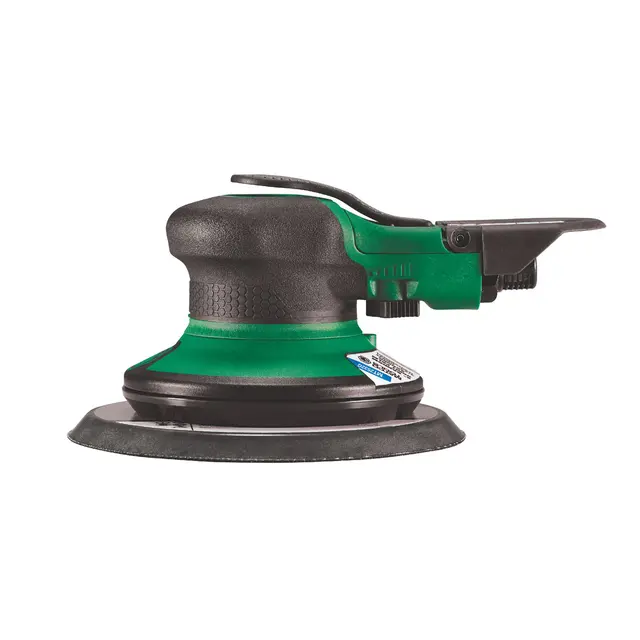 3/32" RANDOM ORBITAL PNEUMATIC COMFORT 6" PALM SANDER - GREEN
