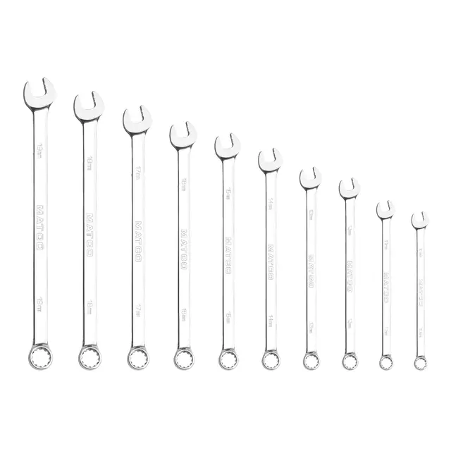 10 PIECE XL METRIC COMBINATION WRENCH SET