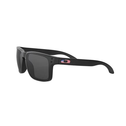 HOLBROOK™ MATTE BLACK AND USA FLAG WITH GRAY LENSES