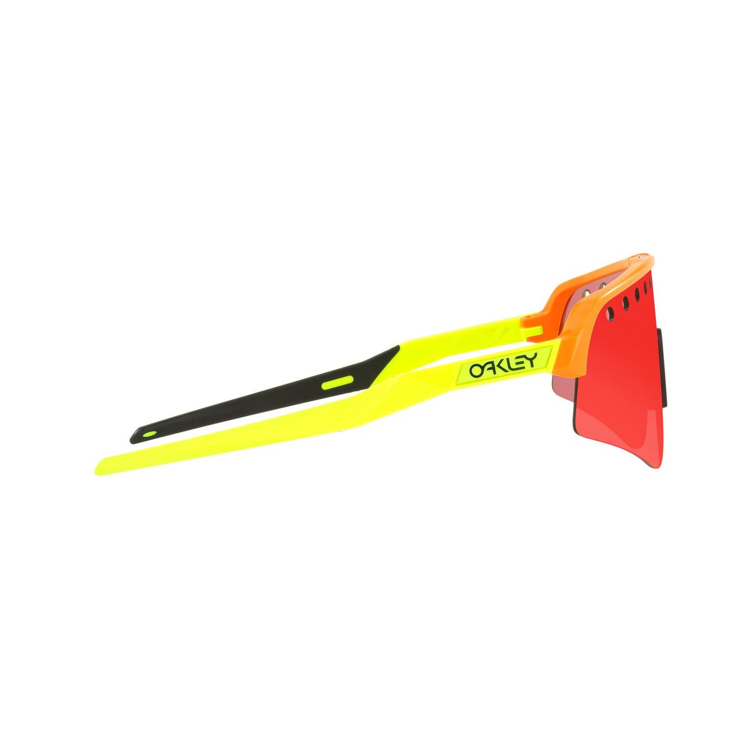 OAKLEY® SUTRO LITE SWEEP MATTE ORANGE/TENNIS BALL YELLOW WITH PRIZM™ TRAIL TORCH VENTED LENSES