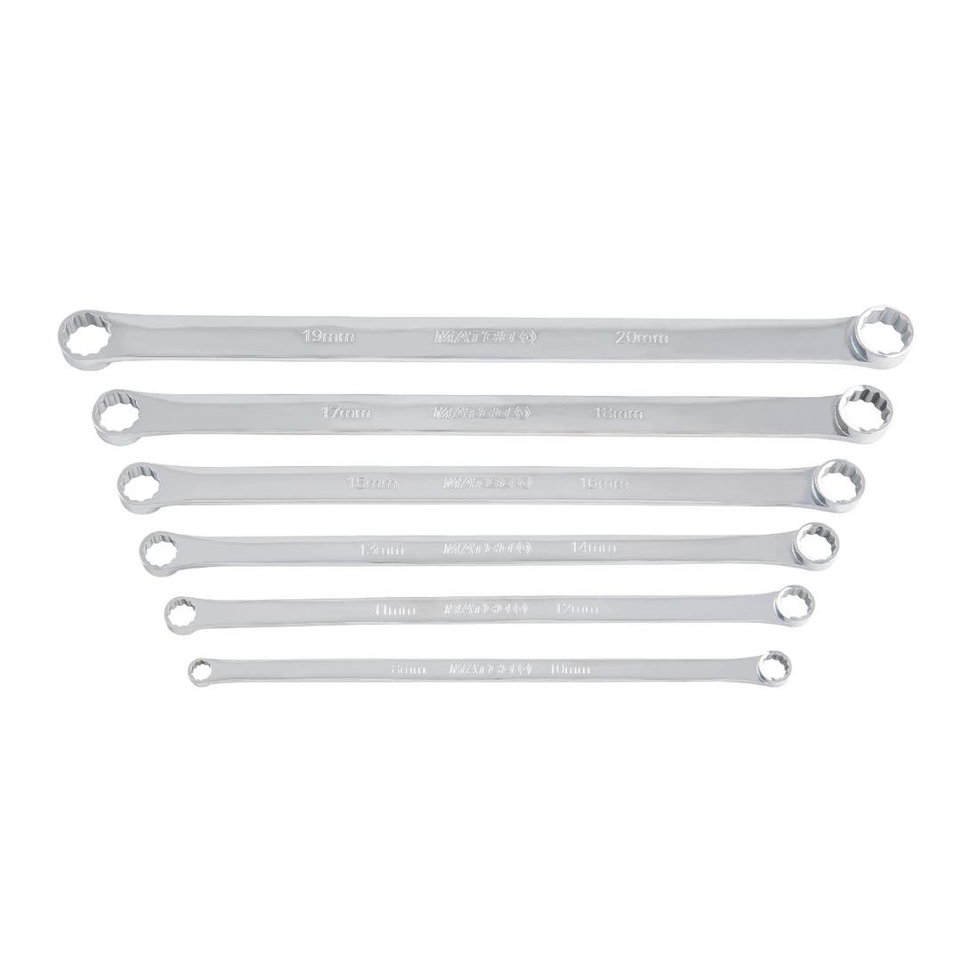 6 PIECE XL ZERO DEGREE OFFSET WRENCH SET SRBZXL62T Matco Tools