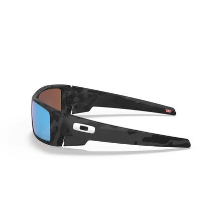 OAKLEY GASCAN® MATTE BLACK CAMO WITH PRIZM™ DEEP WATER POLARIZED LENS