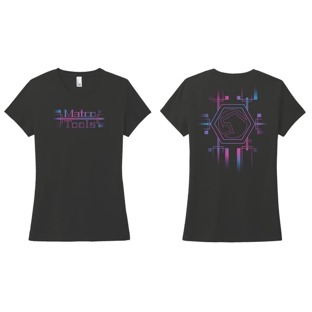 GLITCH TEE - L
