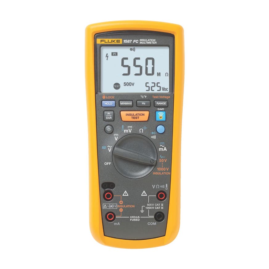 FLUKE 2IN1 INSULATION DIGITAL MULTIMETER FLK1587 Matco Tools