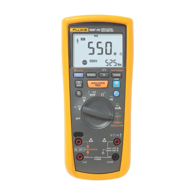 FLUKE 2-IN-1 INSULATION DIGITAL MULTIMETER