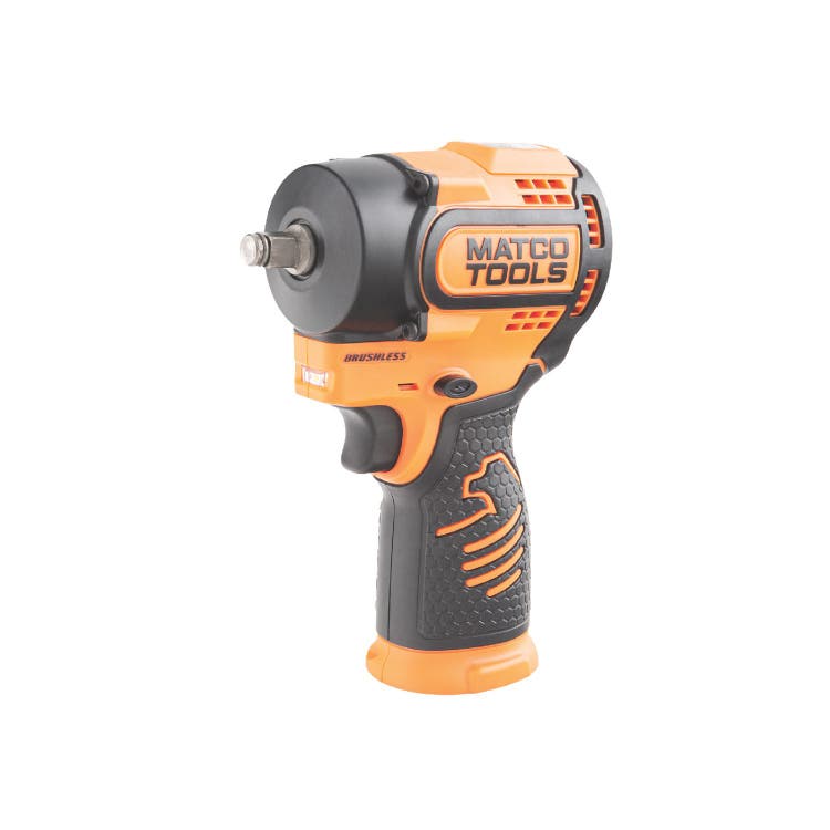 16V CORDLESS INFINIUM™ 3/8" DRIVE STUBBY IMPACT WRENCH ORANGE