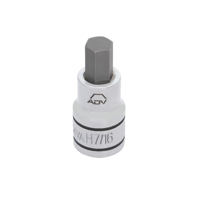 1/2" BIT SOCKET HEX, 7/16"