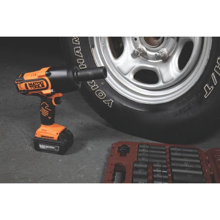 20V+ CORDLESS INFINIUM™ 1/2" DRIVE HIGH PERFORMANCE IMPACT WRENCH - ORANGE