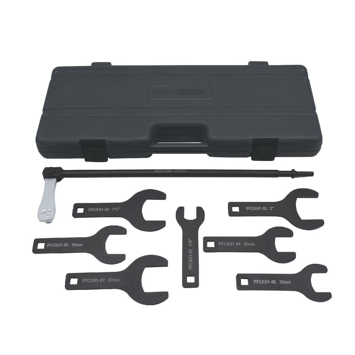 PNEUMATIC FAN CLUTCH REMOVAL SET, 7 PIECE PFCAH1 Matco Tools