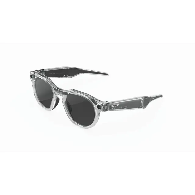 OAKLEY® META AI HSTN FULL CLEAR WITH TRANSITIONS GRAY LENSES