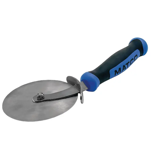 MATCO RATCHET HANDLE PIZZA CUTTER BLUE
