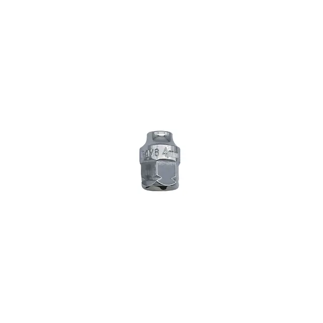 1/4" AND 11MM DUAL DRIVE 4MM 6 POINT LOW PROFILE SOCKET