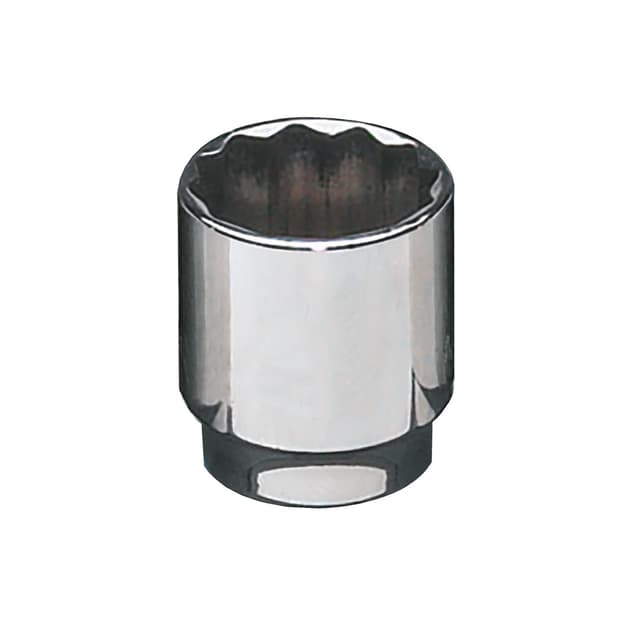 3/8" DRIVE 20MM METRIC 12 POINT CHROME SOCKET
