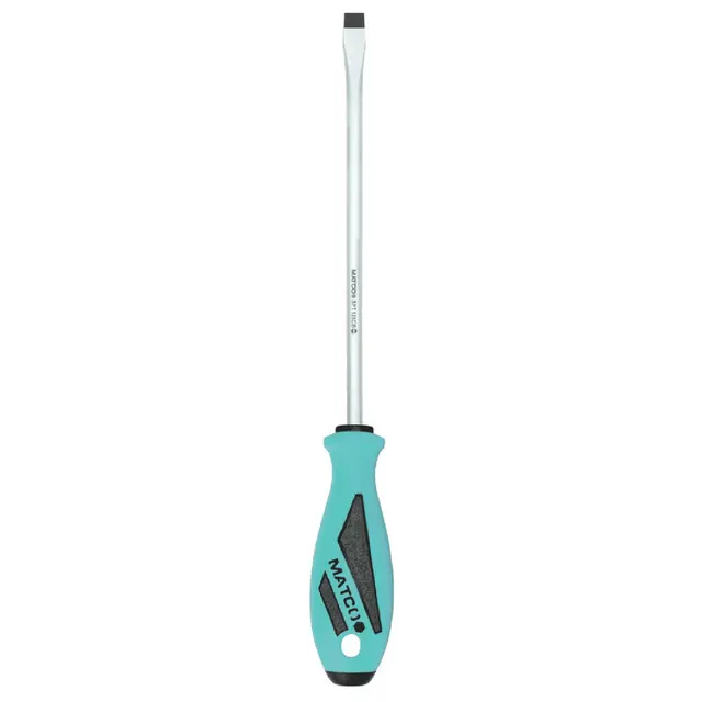 3/8" X 8" SLOTTED SCREWDRIVER - TEAL
