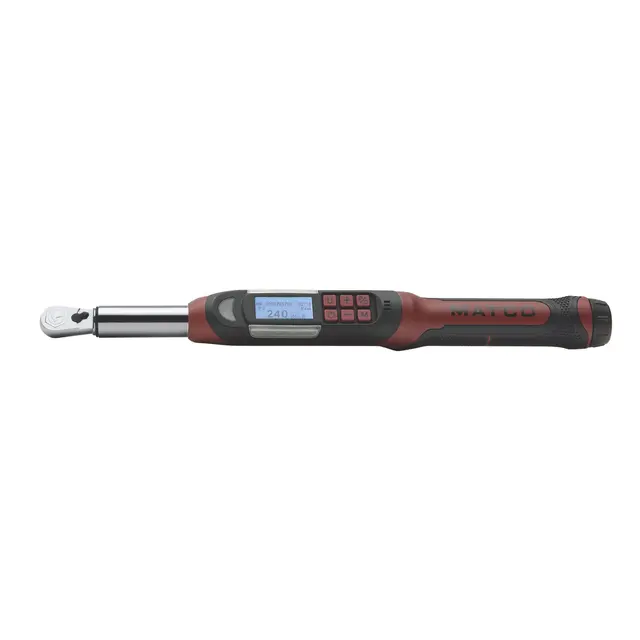 1/4" DRIVE FIXED HEAD ELECTRONIC TORQUE WRENCH 1-20 FT. LBS. WITH ANGLE