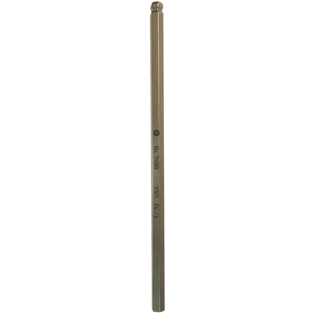 3/8" DRIVE 7/32" SAE LONG BALL HEX REPLACEMENT BIT