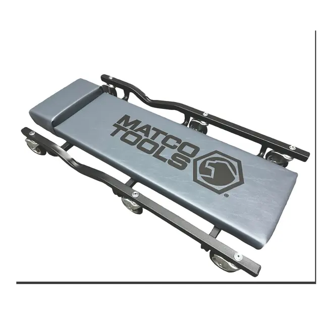 34" HEAVY-DUTY CREEPER-GRAY