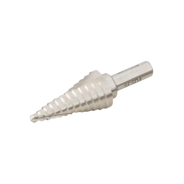 SPIRAL FLUTE STEP DRILL 3/16" - 7/8"