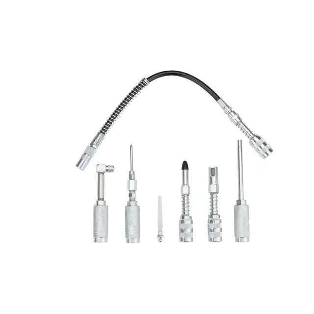 7 PIECE QUICK CONNECT GREASING ACCESSORY KIT