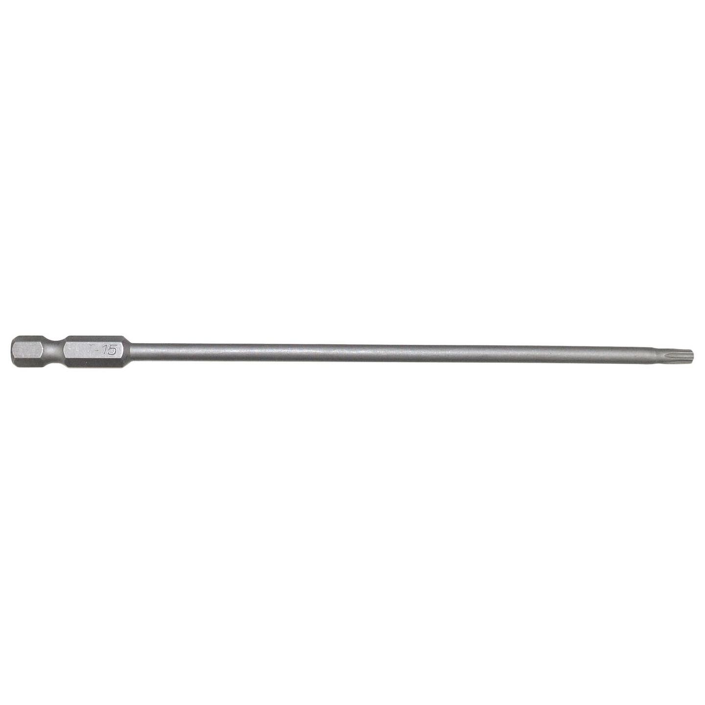 T15 X 6'' 1/4'' DRIVE S2 STEEL POWER BIT